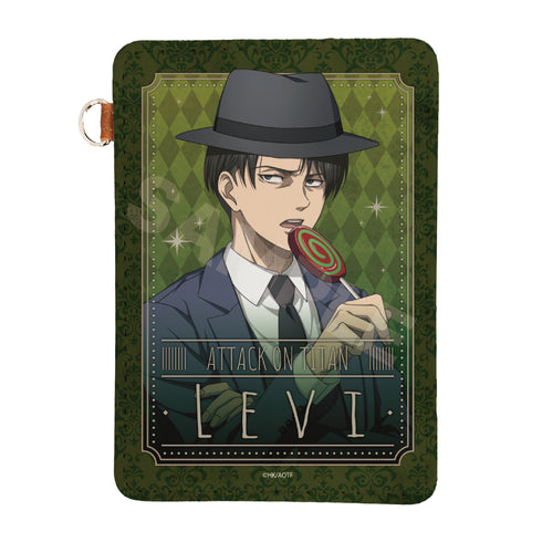 『進撃の巨人 The Final Season』レザーパスケース 04 リヴァイ